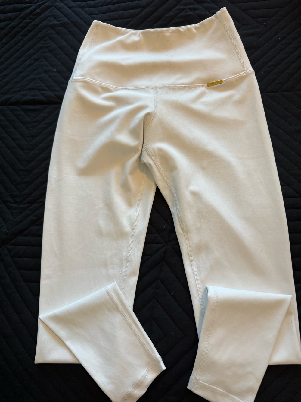 Kids White Active Leggings